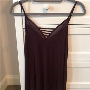 Maroon American Eagle Outfitters tank top